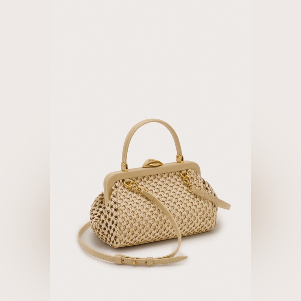 NEW | Cult Gaia | Zuma Crossbody Bag in Sand